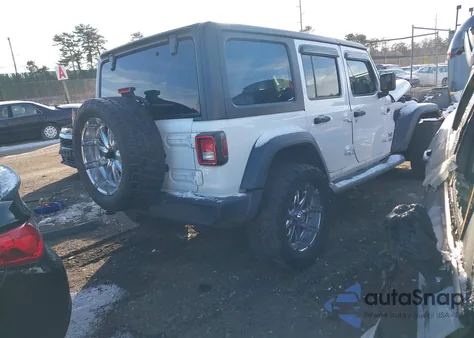 2020 Jeep Wrangler Unlimited Sport S 4X4 z USA, uszkodzony, nr VIN 1C4HJXDN0LW226460